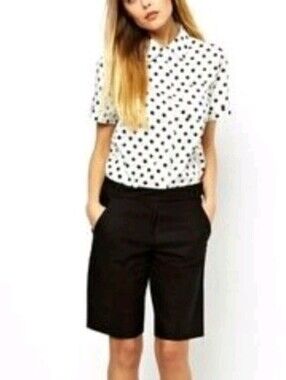 Banana Republic Sateen Bermuda Shorts